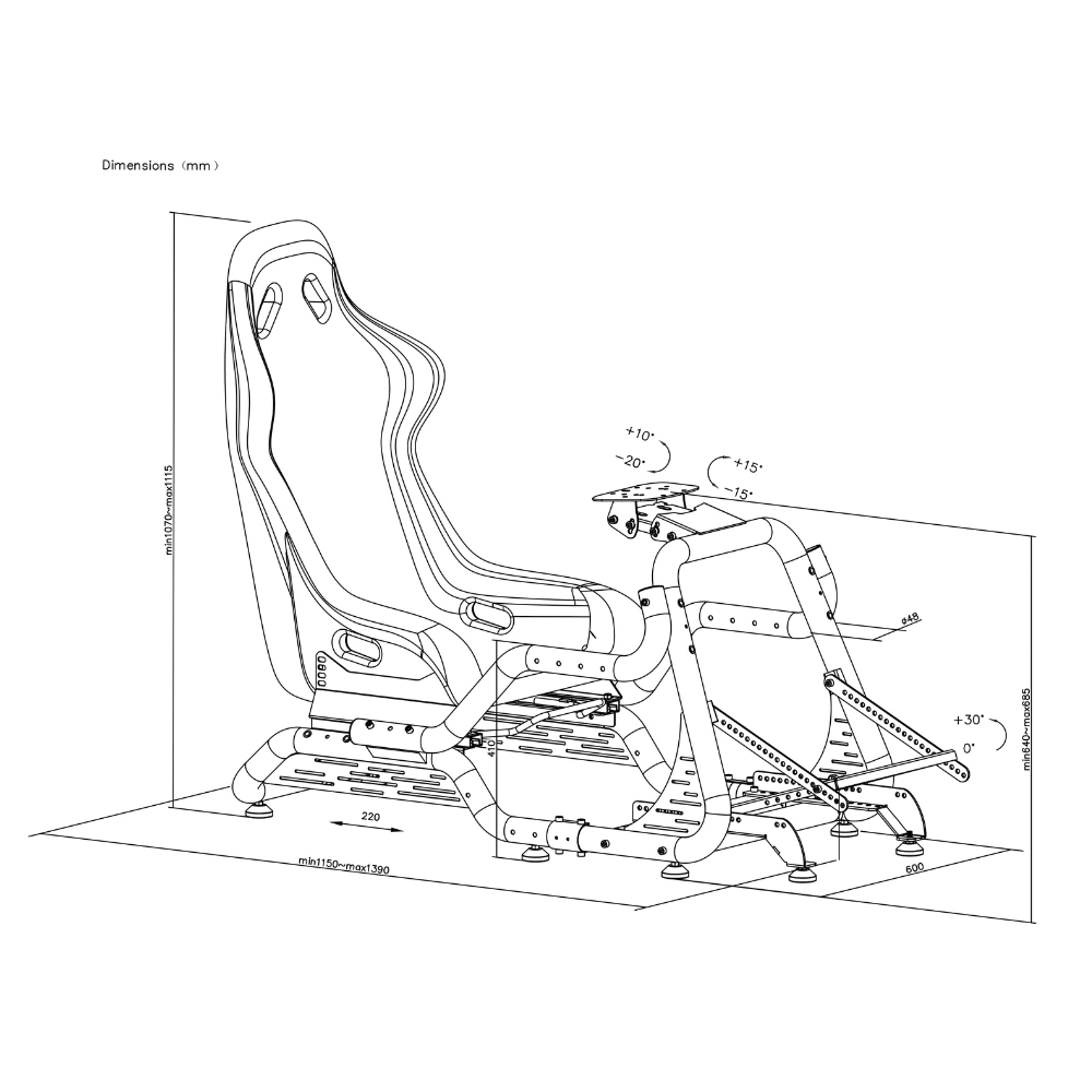 Cockpit GTR S8 Elite Force Yellow Cockpit GTR S8 Elite Force Yellow