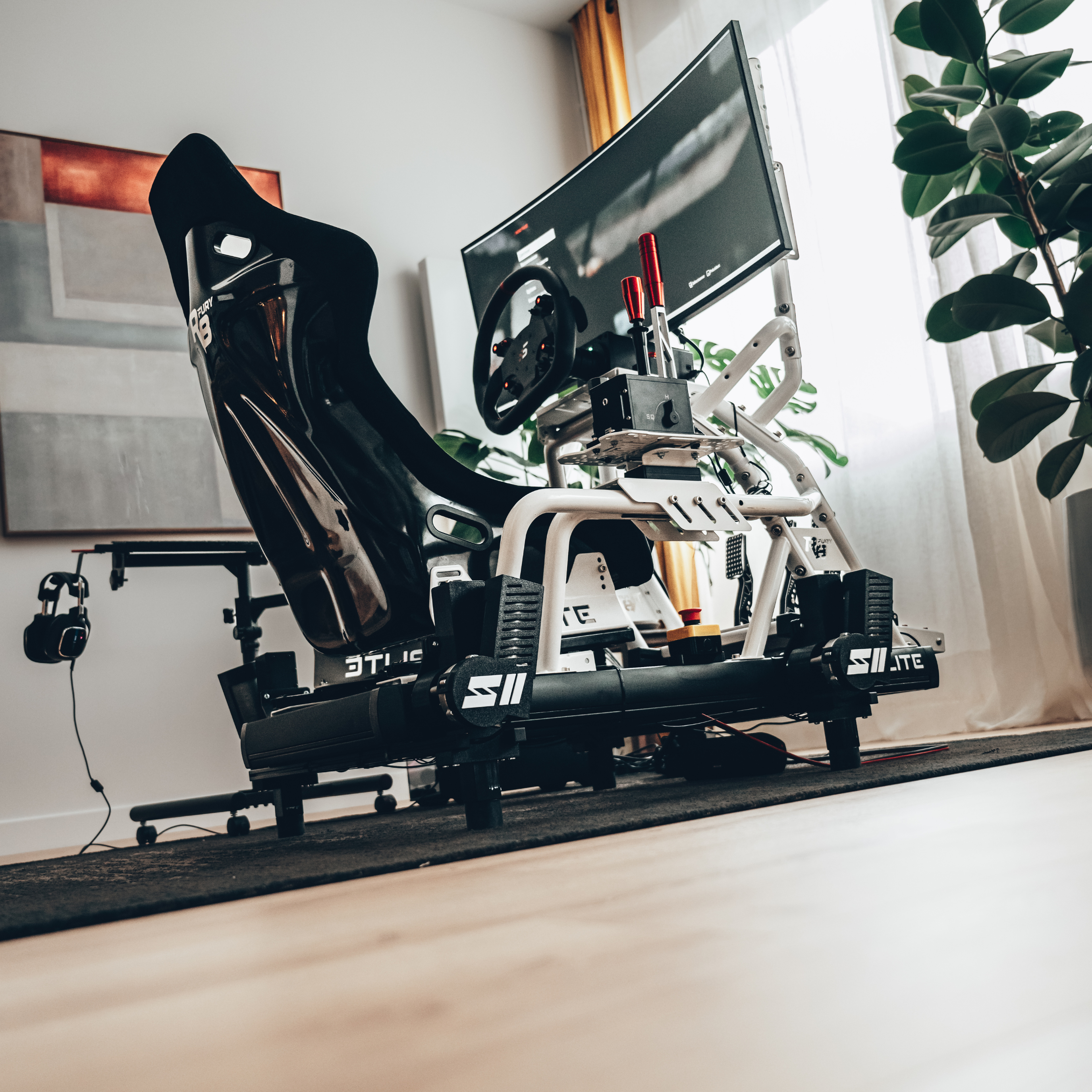 Chassis R8 Fury White Chassis R8 Fury White