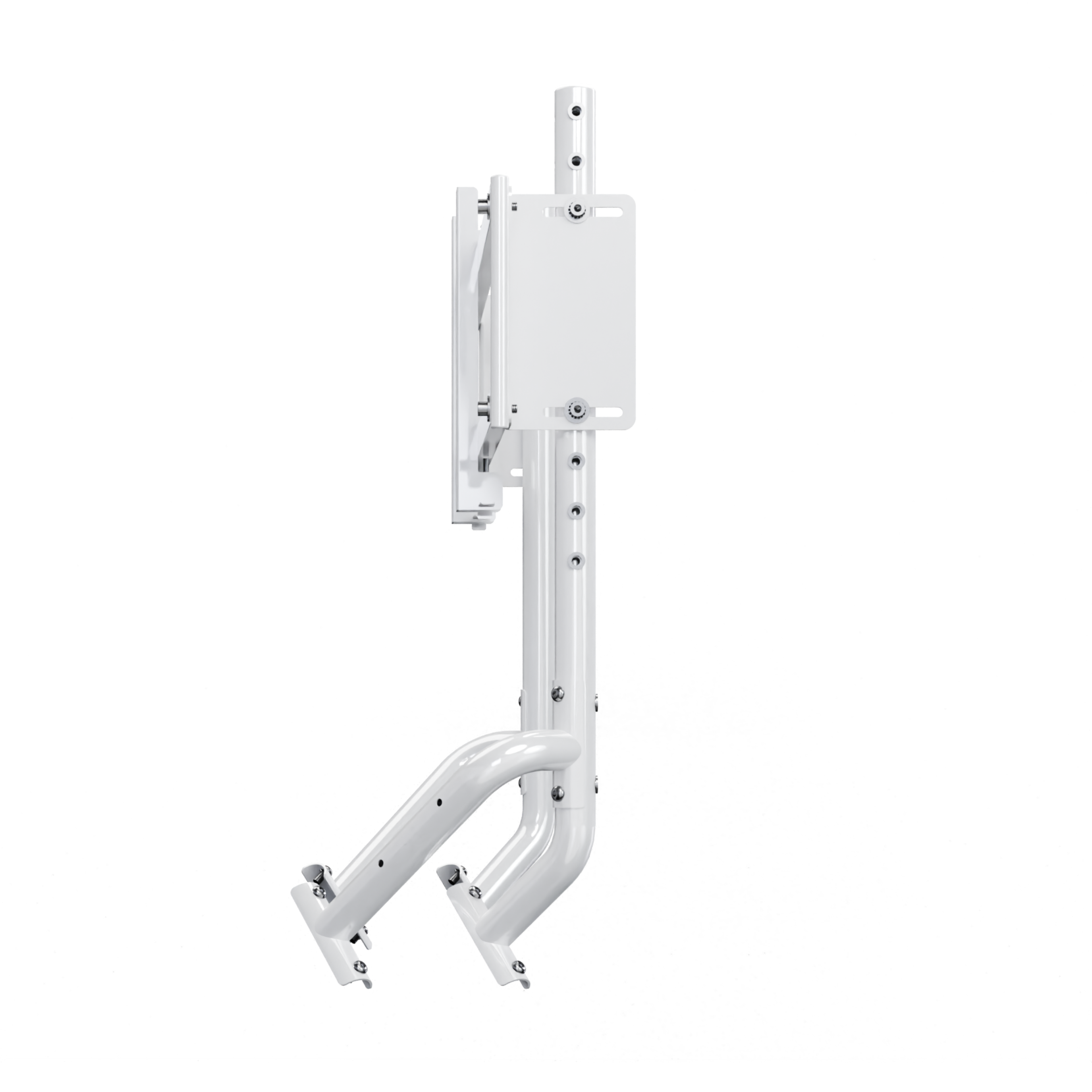 R8 Single Monitor Mount White R8 Single Monitor Mount White